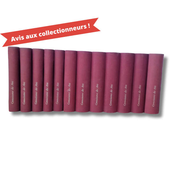 12 packs de revues sur la connaissance des arts