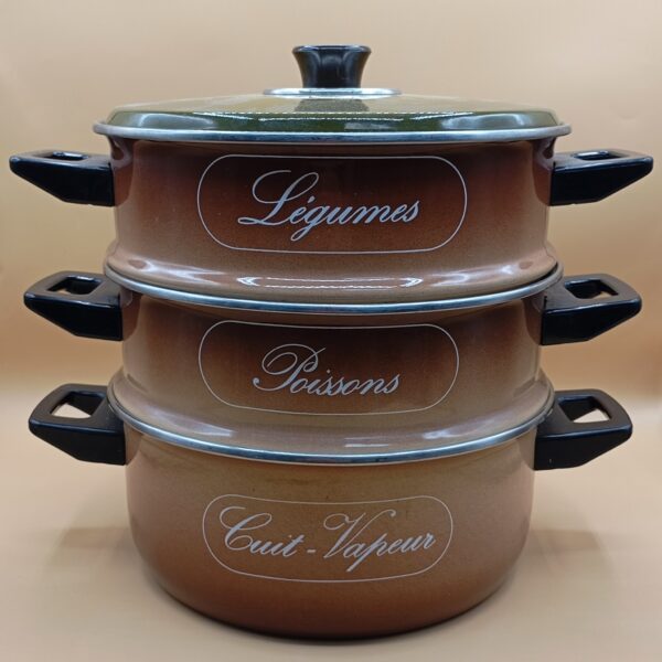 Lot de 3 casseroles
