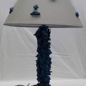 Lampe de chevet bleu